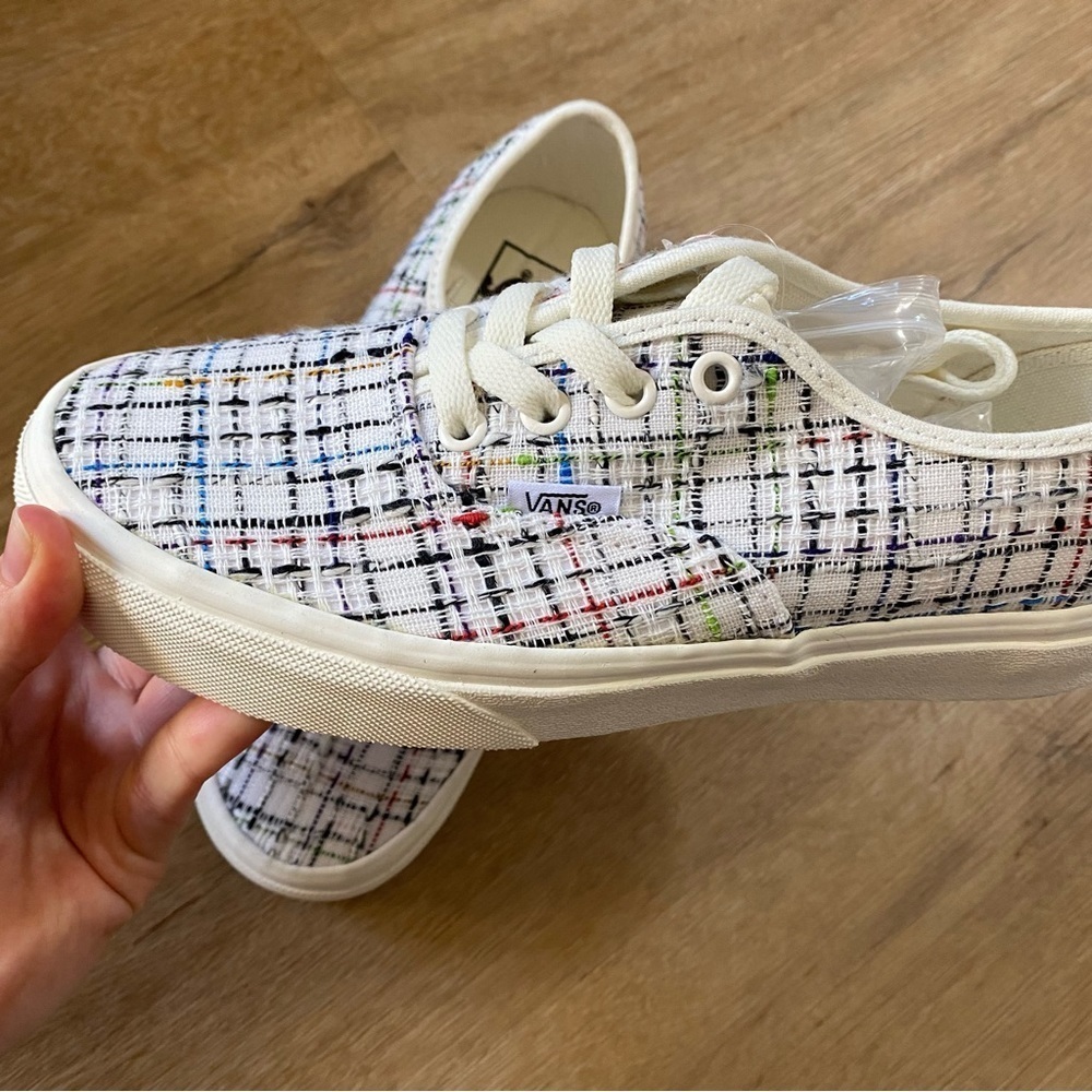 Vans Tweed Low Top Sneakers Multicolor cream white - Picture 3 of 5